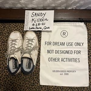 Size 38  Golden Goose Superstars